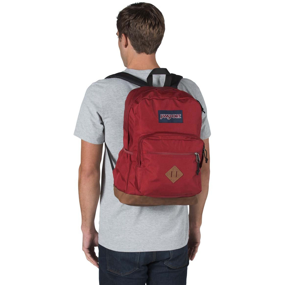 Sac à dos JanSport City View - Rouge Viking