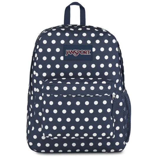 JanSport Hyperbreak Sac à dos 5U6 Denim foncé à pois