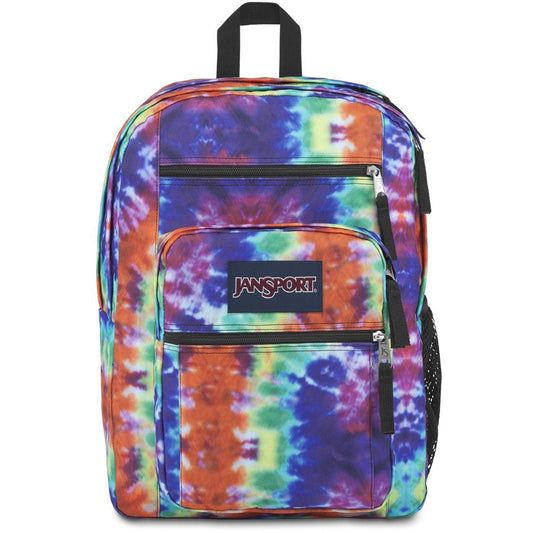 JanSport Big Student Backpack - Red/Multi Hippie Days