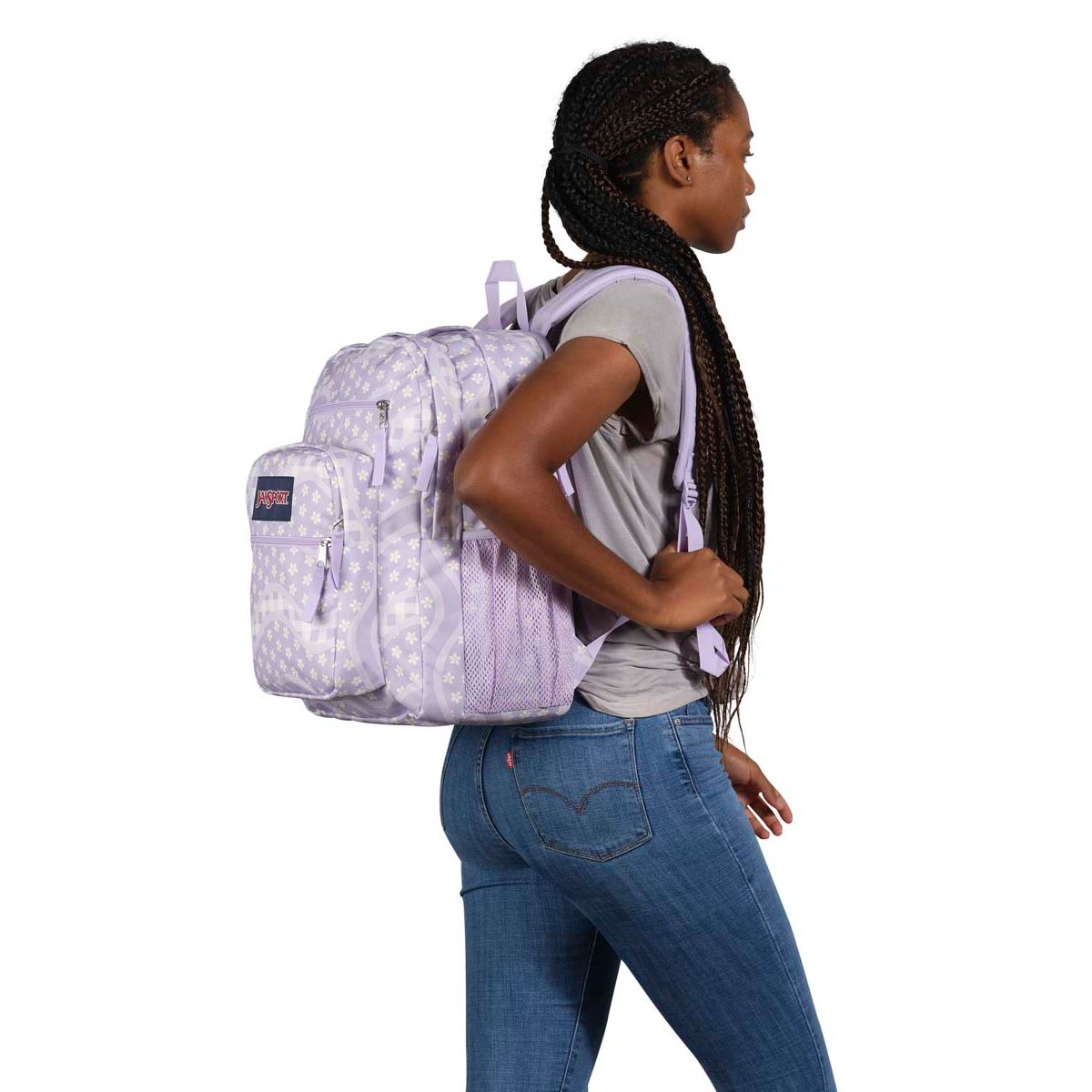JanSport Big Student Backpack - Patchwork Waves