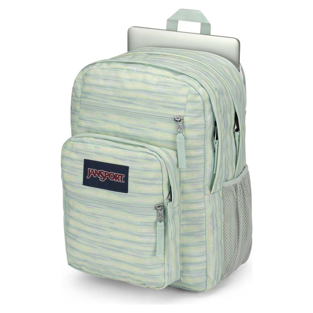 Sac à dos JanSport Big Student - 70S Space Dye Fresh Mint