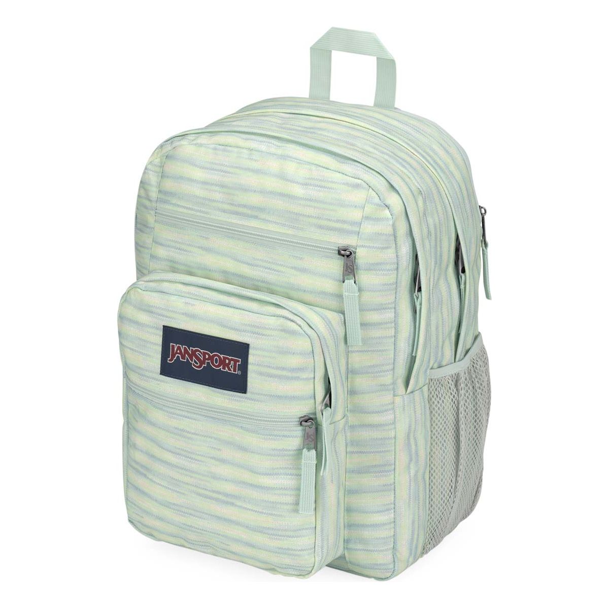 JanSport Big Student Sac à dos - 70S Space Dye Menthe Fraîche