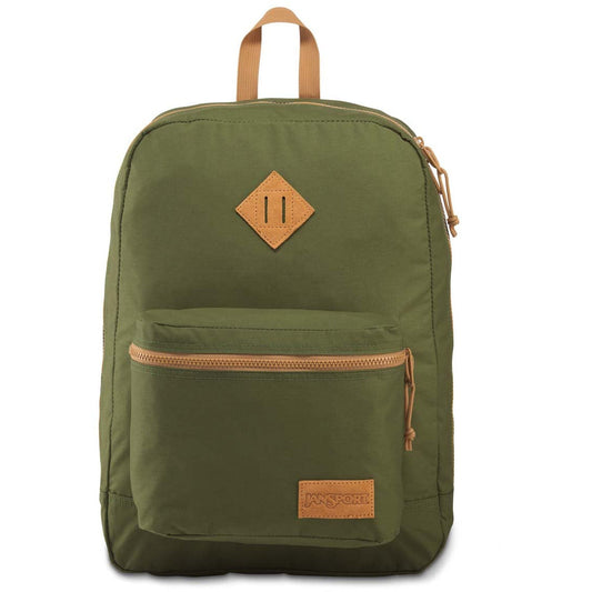 Sac à dos JANSPORT Super Lite -Nouvelle olive avec marron Dijon