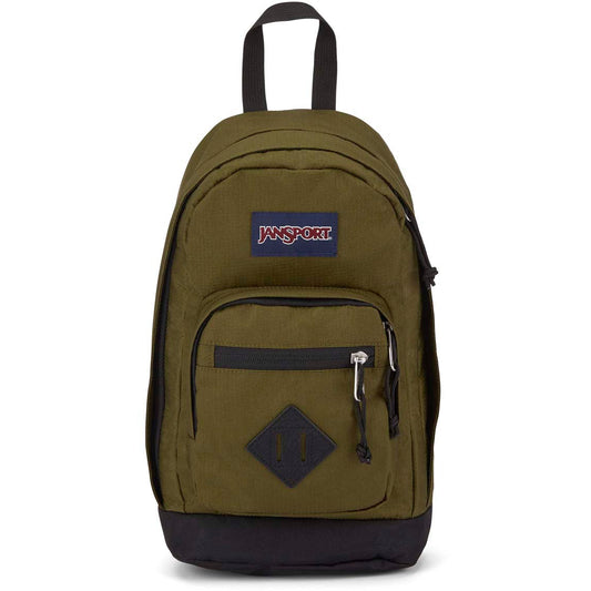 Sac à bandoulière JanSport Metro - Mini Ripstop vert armée