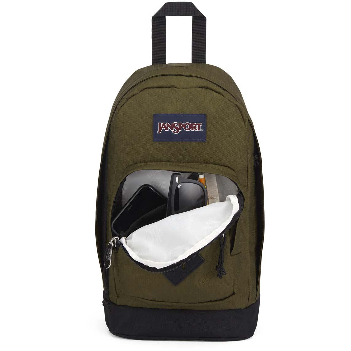 JanSport Metro Sling Bag - Army Green Mini Ripstop