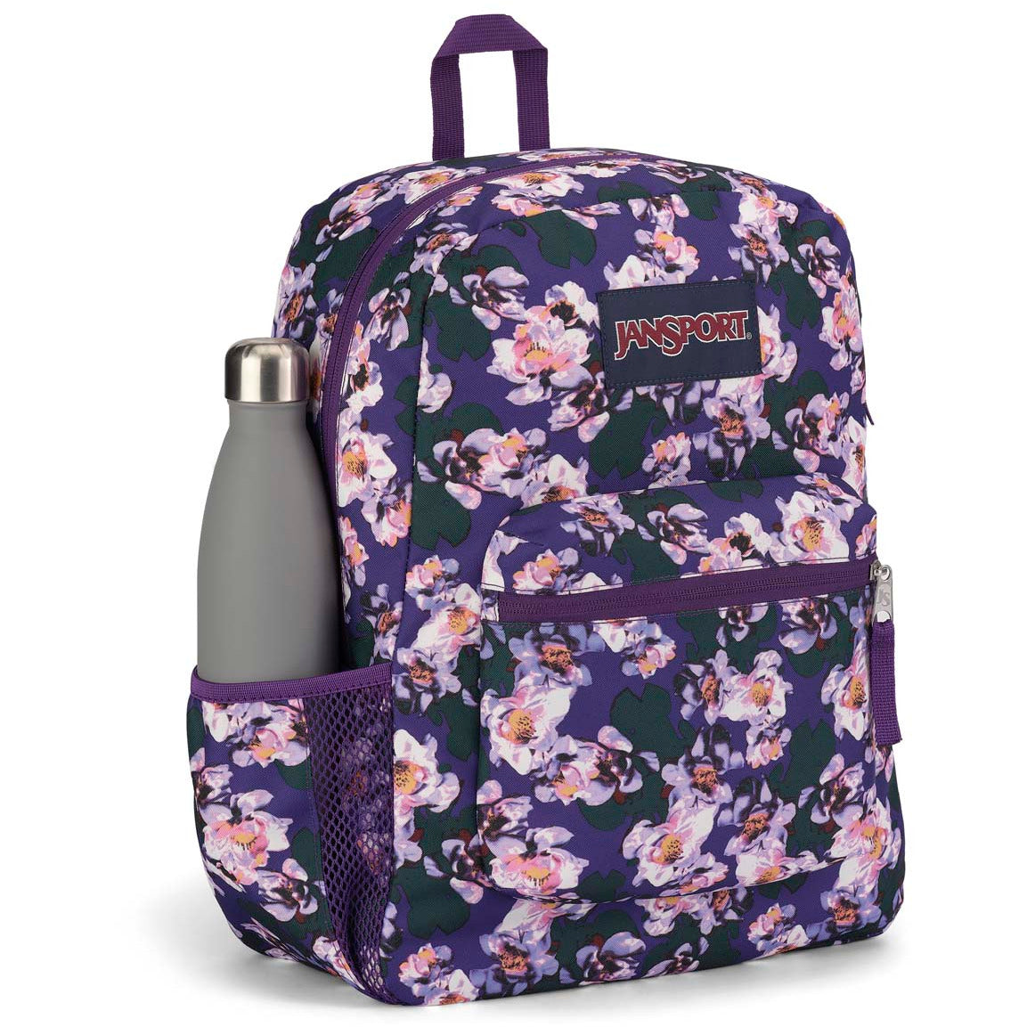 Sac à dos JanSport Cross Town - Pétales violets