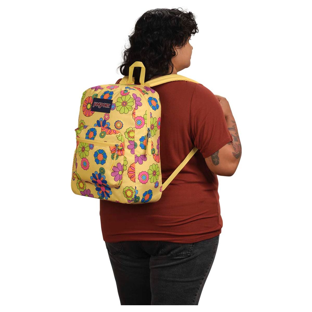 JanSport Cross Town Backpack – Power To The Flower