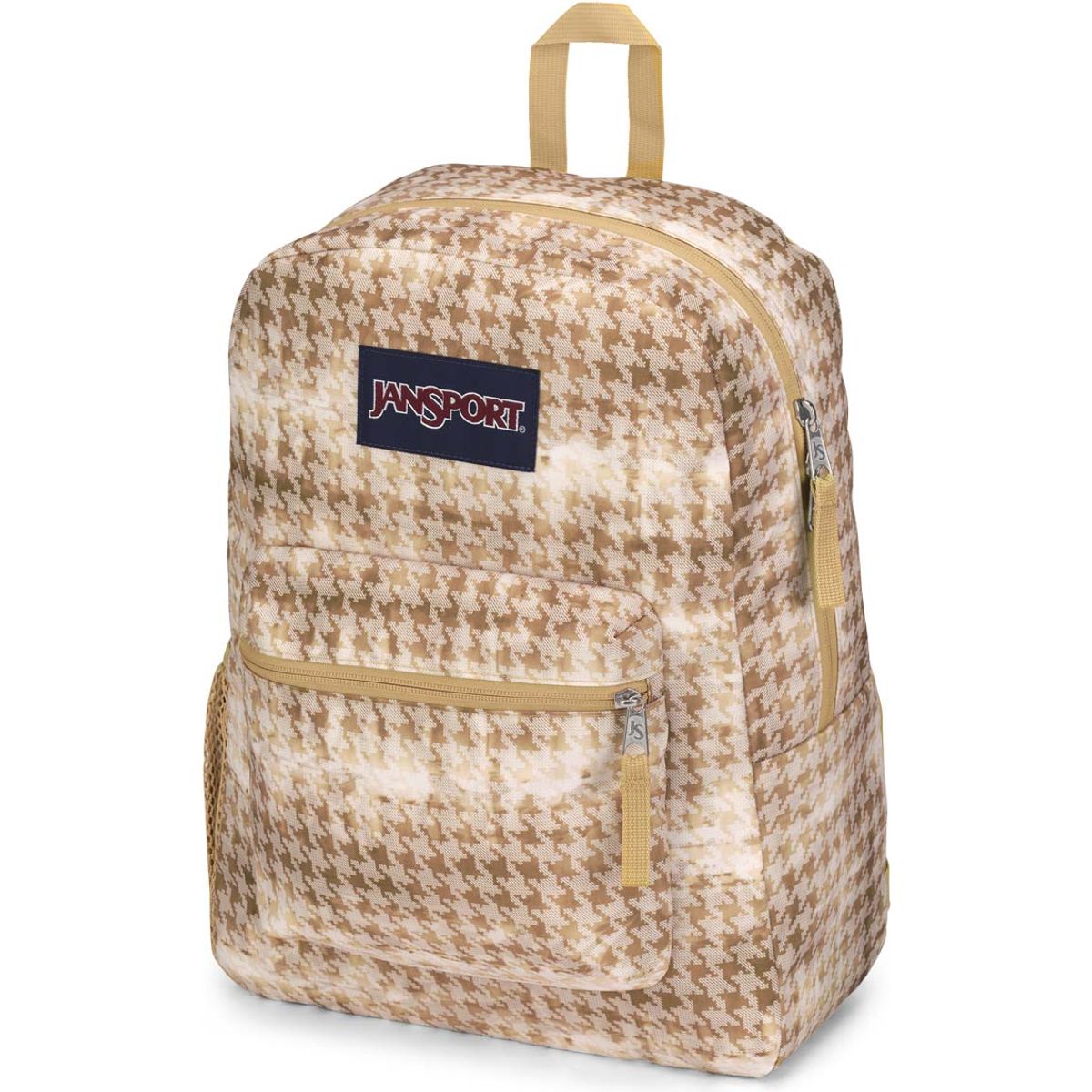 JanSport Cross Town Backpack Batik Houndstooth Bagages Mira