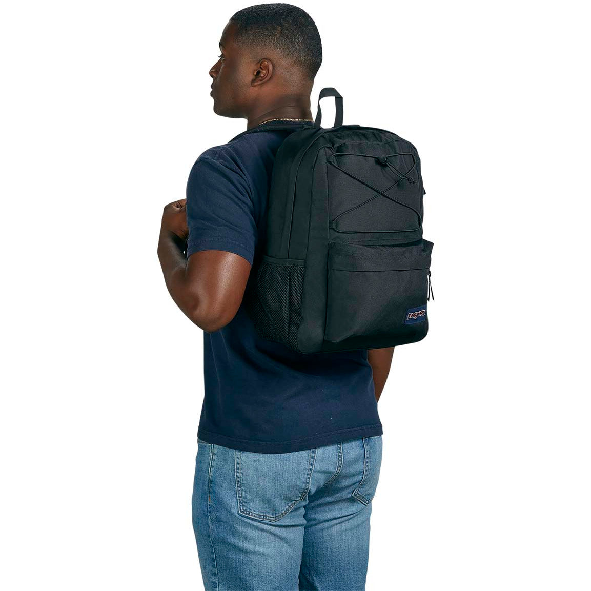 Jansport Flex pack Laptop Backpack - Black