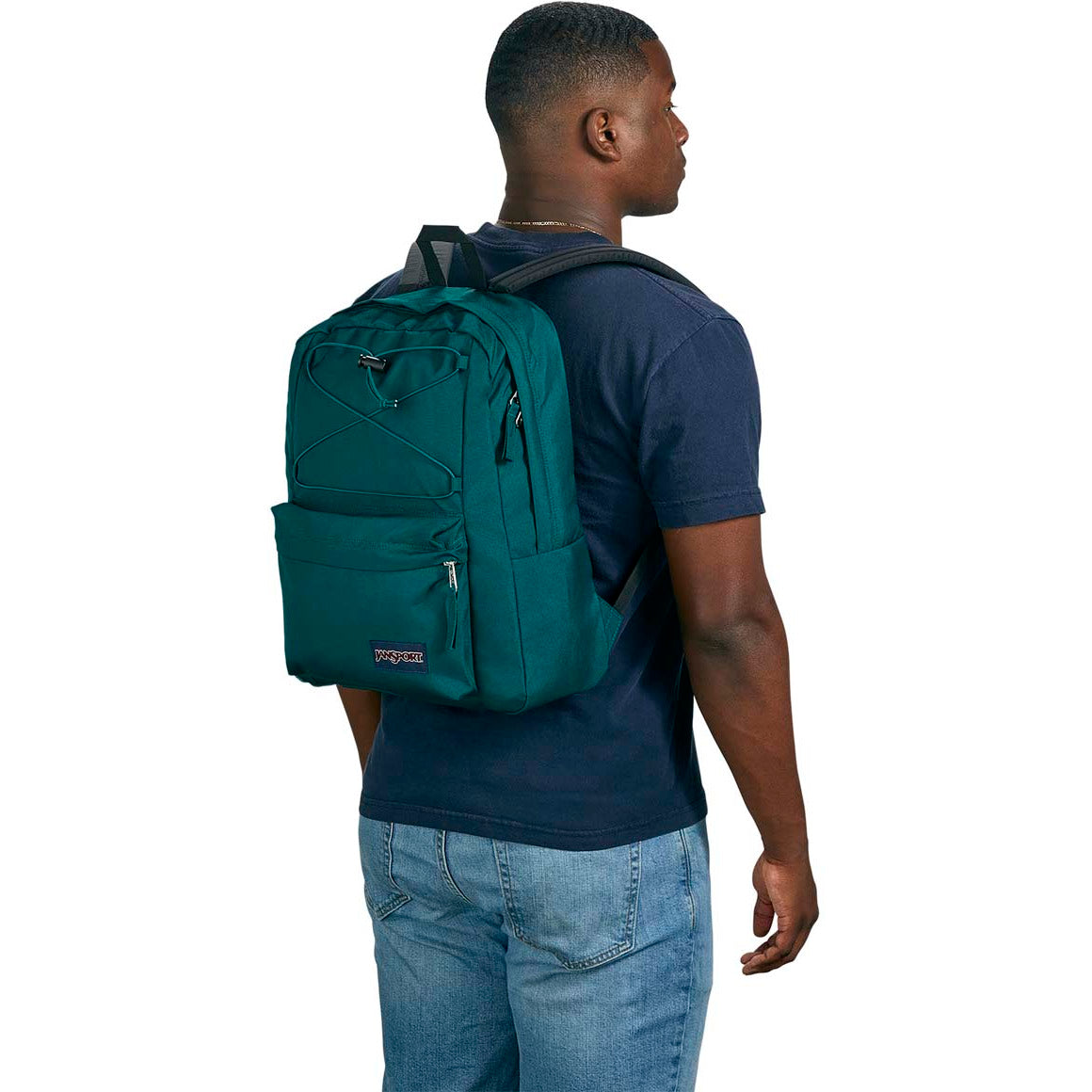 Jansport Flex pack Laptop Backpack - Deep Juniper