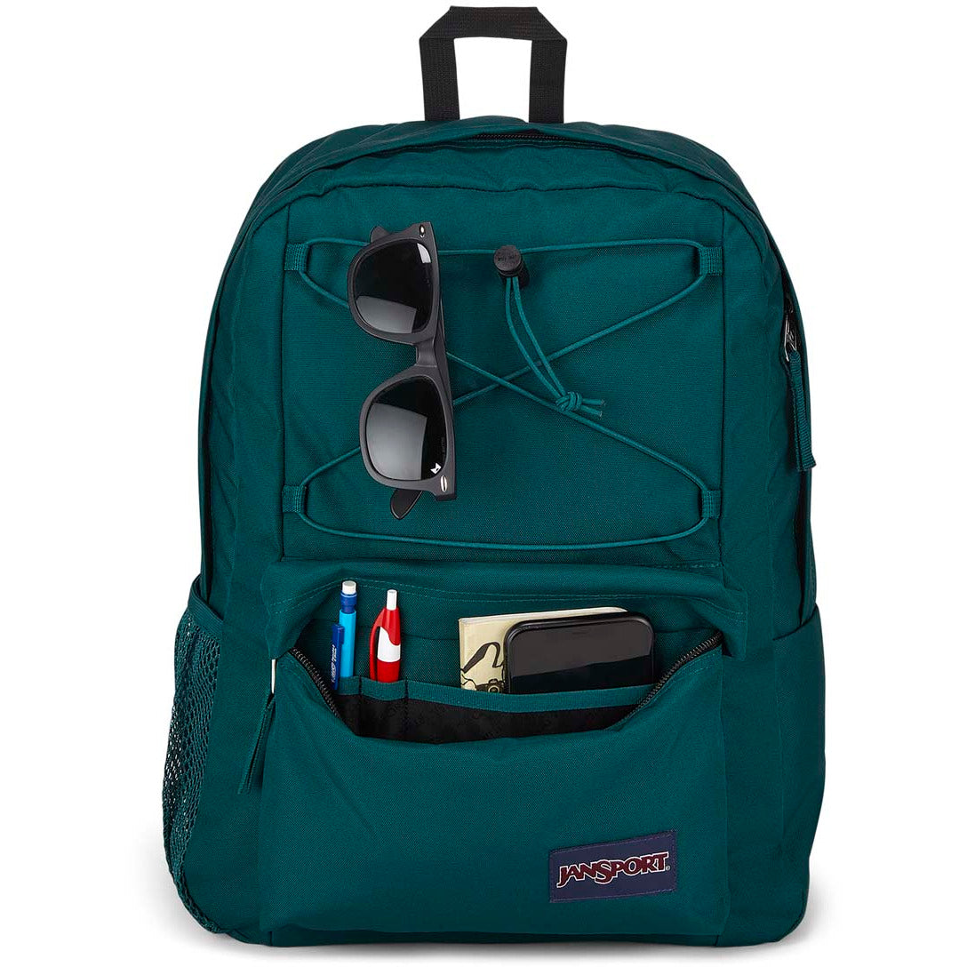 Jansport Flex pack Laptop Backpack - Deep Juniper