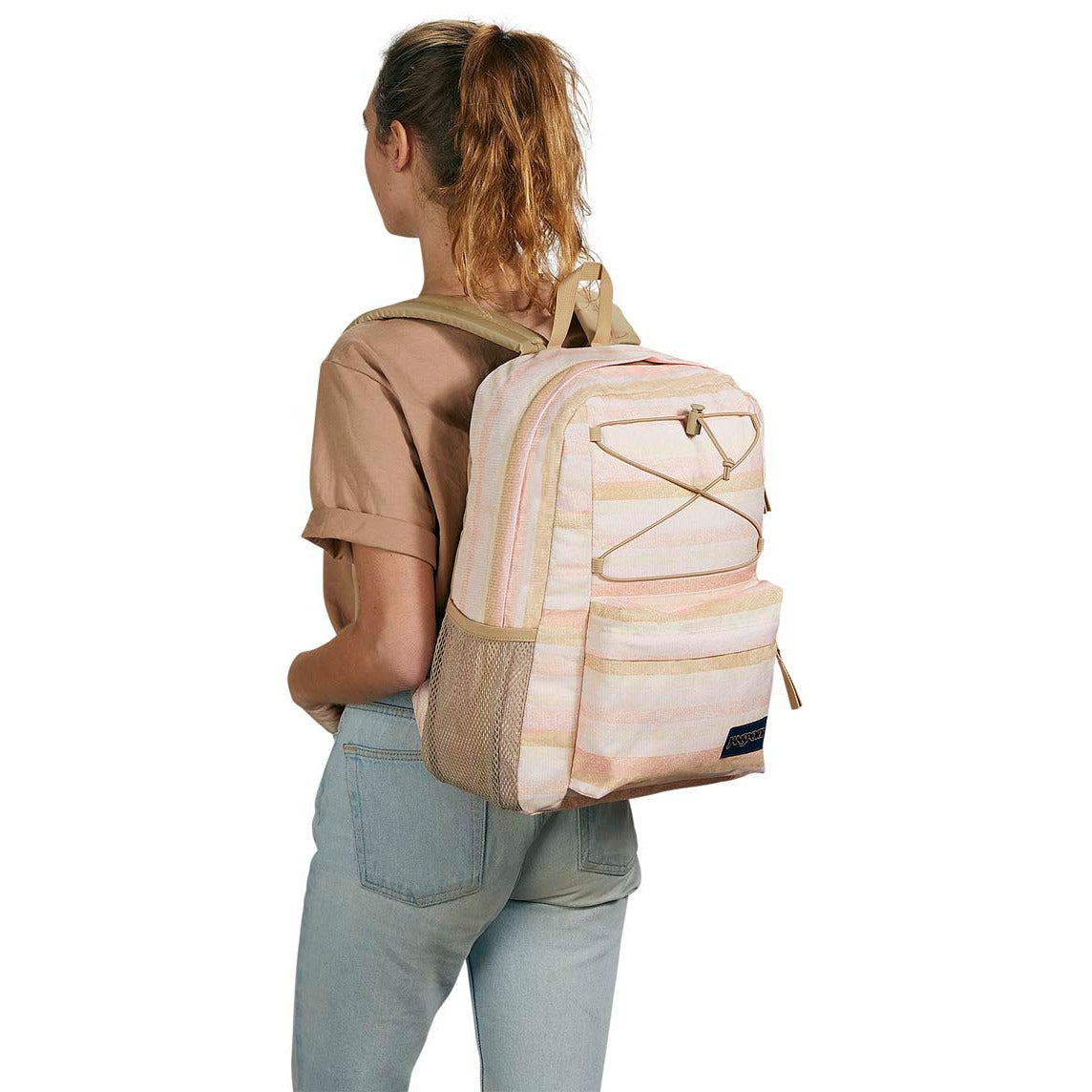 Jansport Flex pack Laptop Backpack - Sunny Stripe