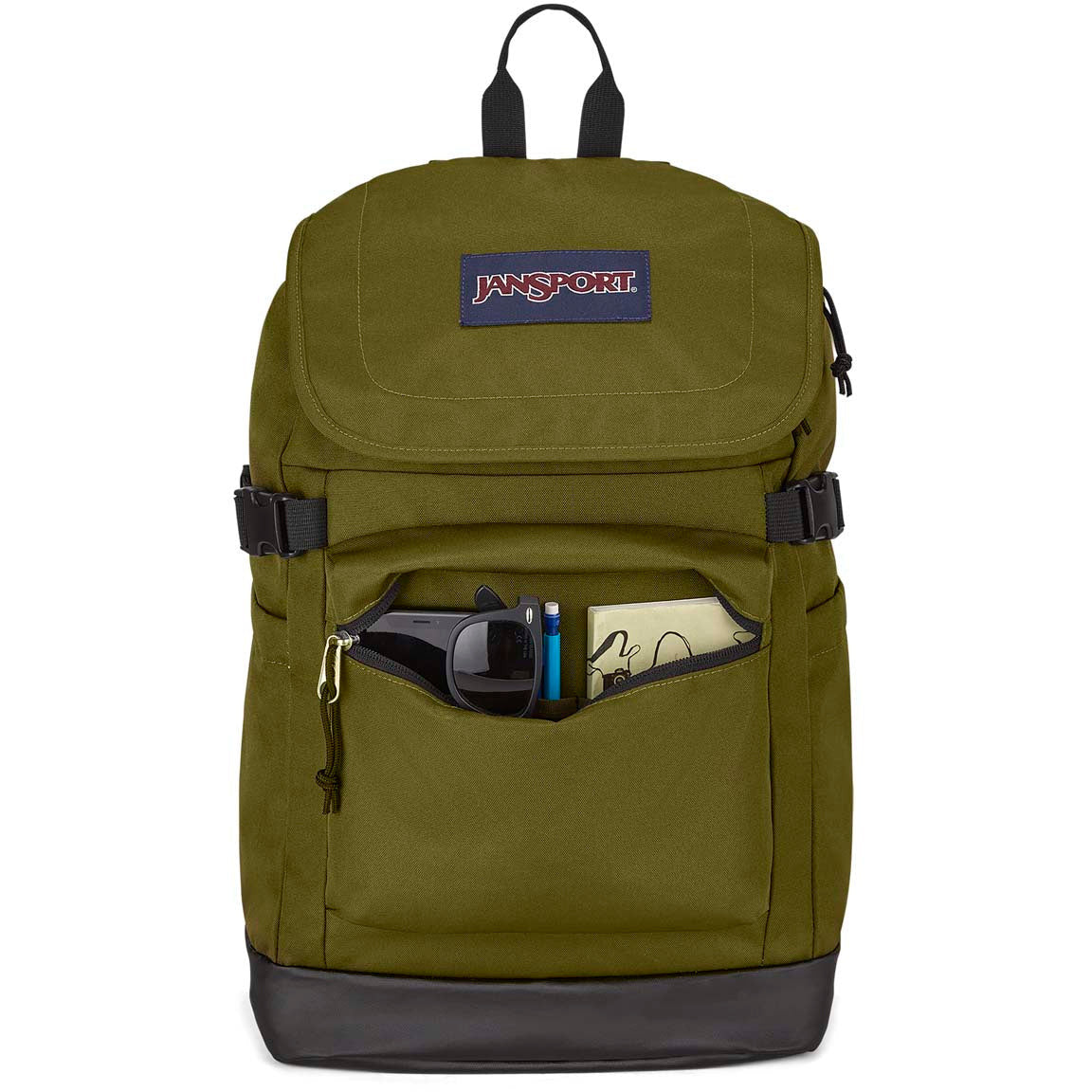 Jansport Cargo Pack Laptop Backpack - Army Green