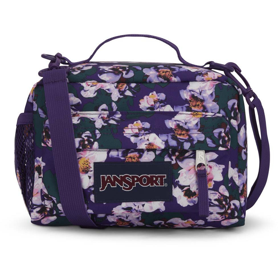 JanSport The Carryout Lunch Bag - Purple Petals