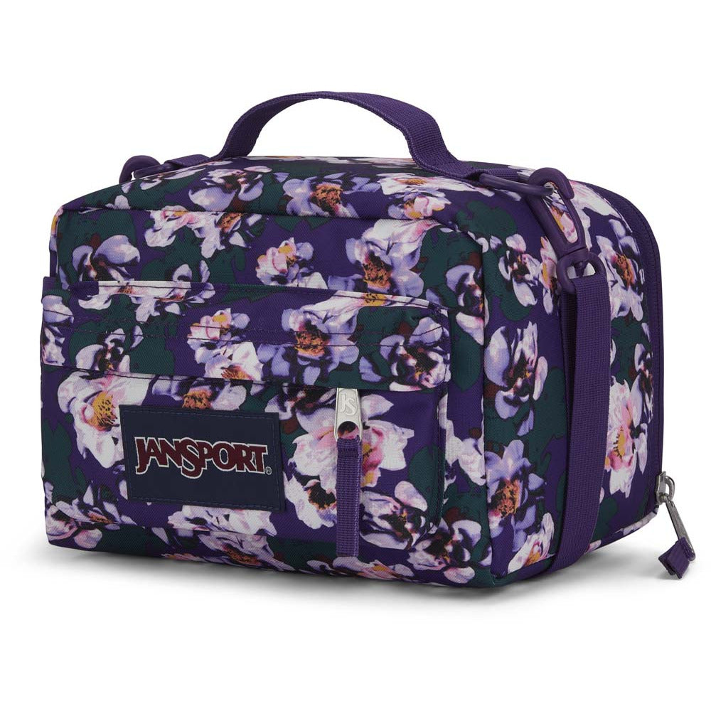 JanSport The Carryout Lunch Bag - Purple Petals