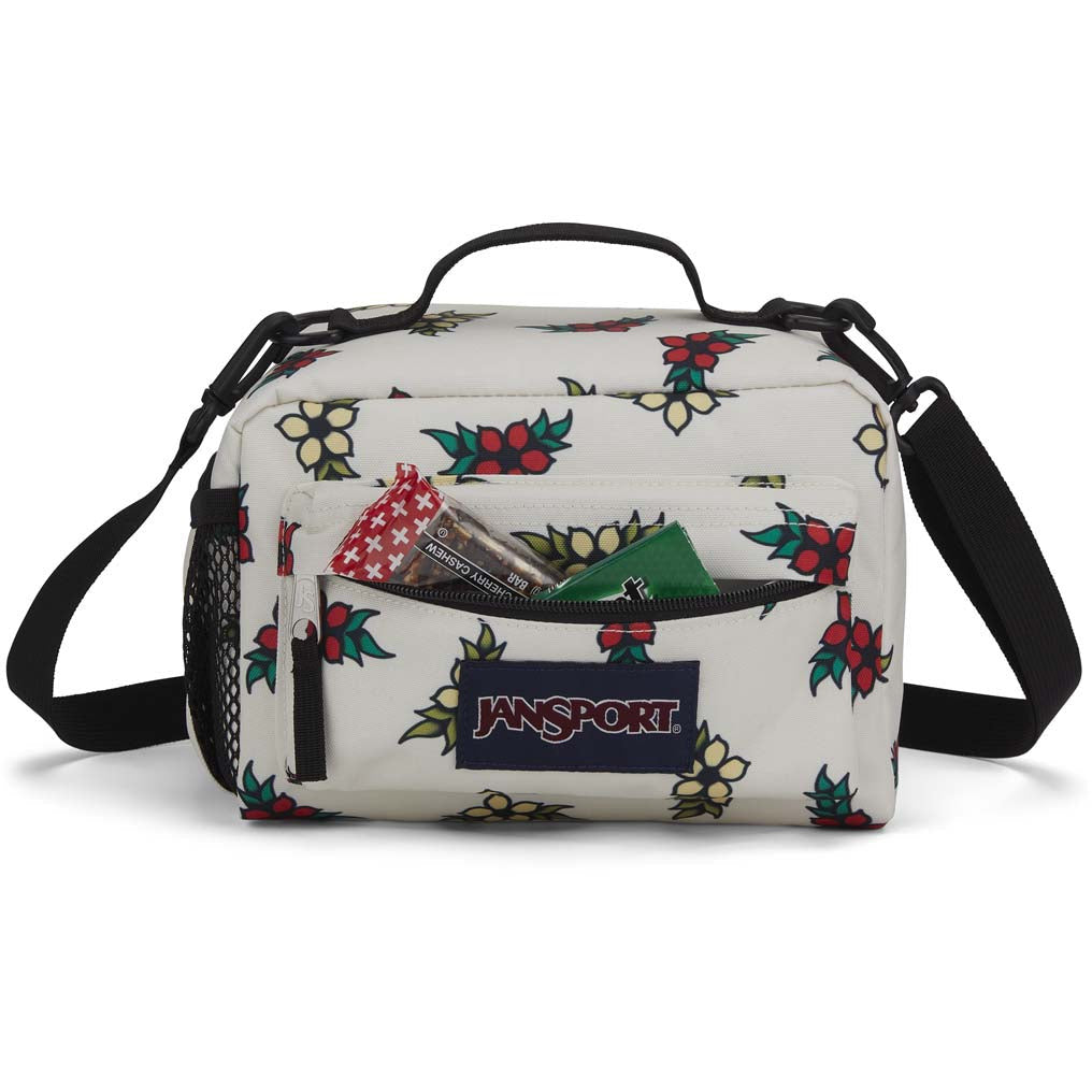 JanSport The Carryout Sac à lunch – Fleur de tatouage