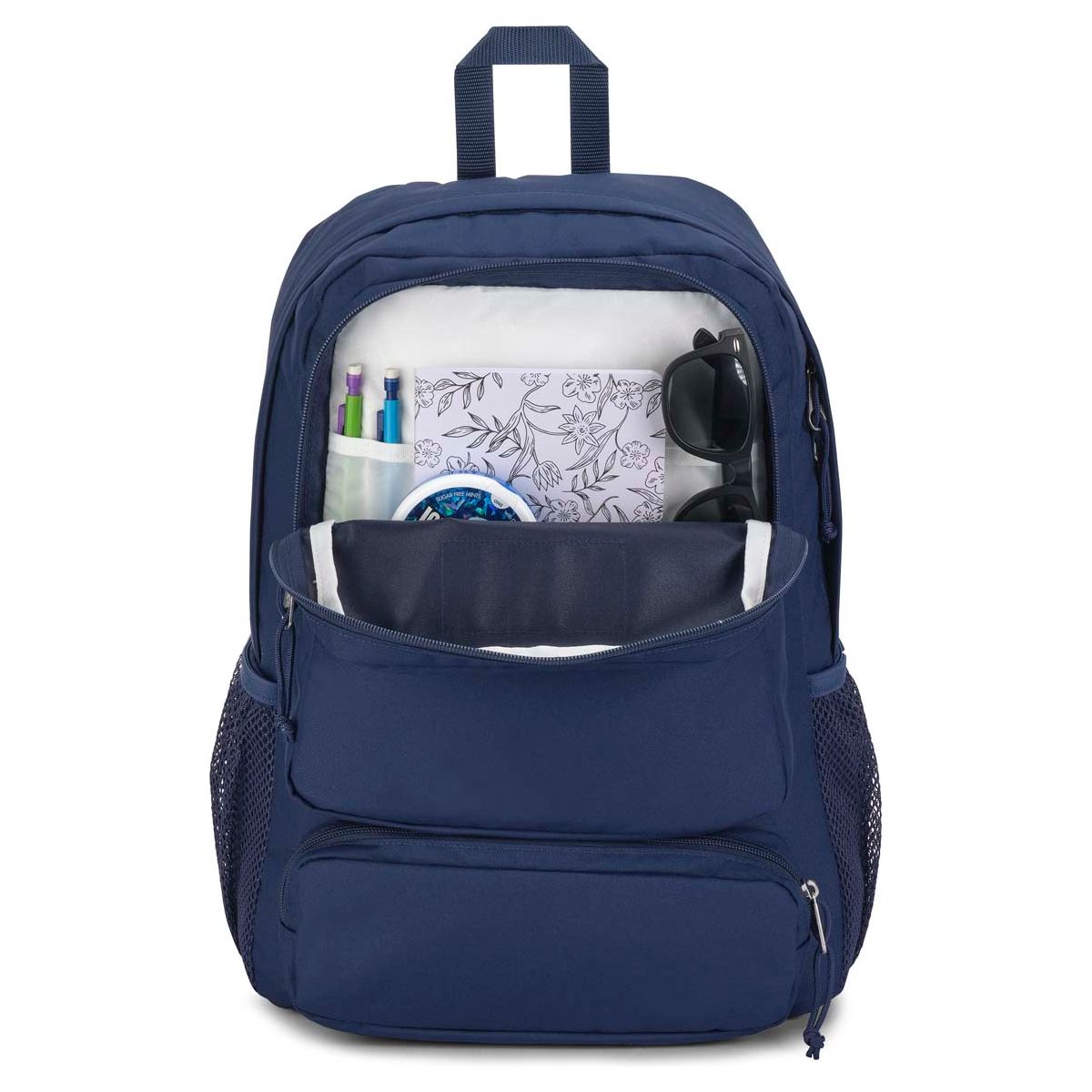 Sac à dos pour ordinateur portable Jansport Doubleton - Marine