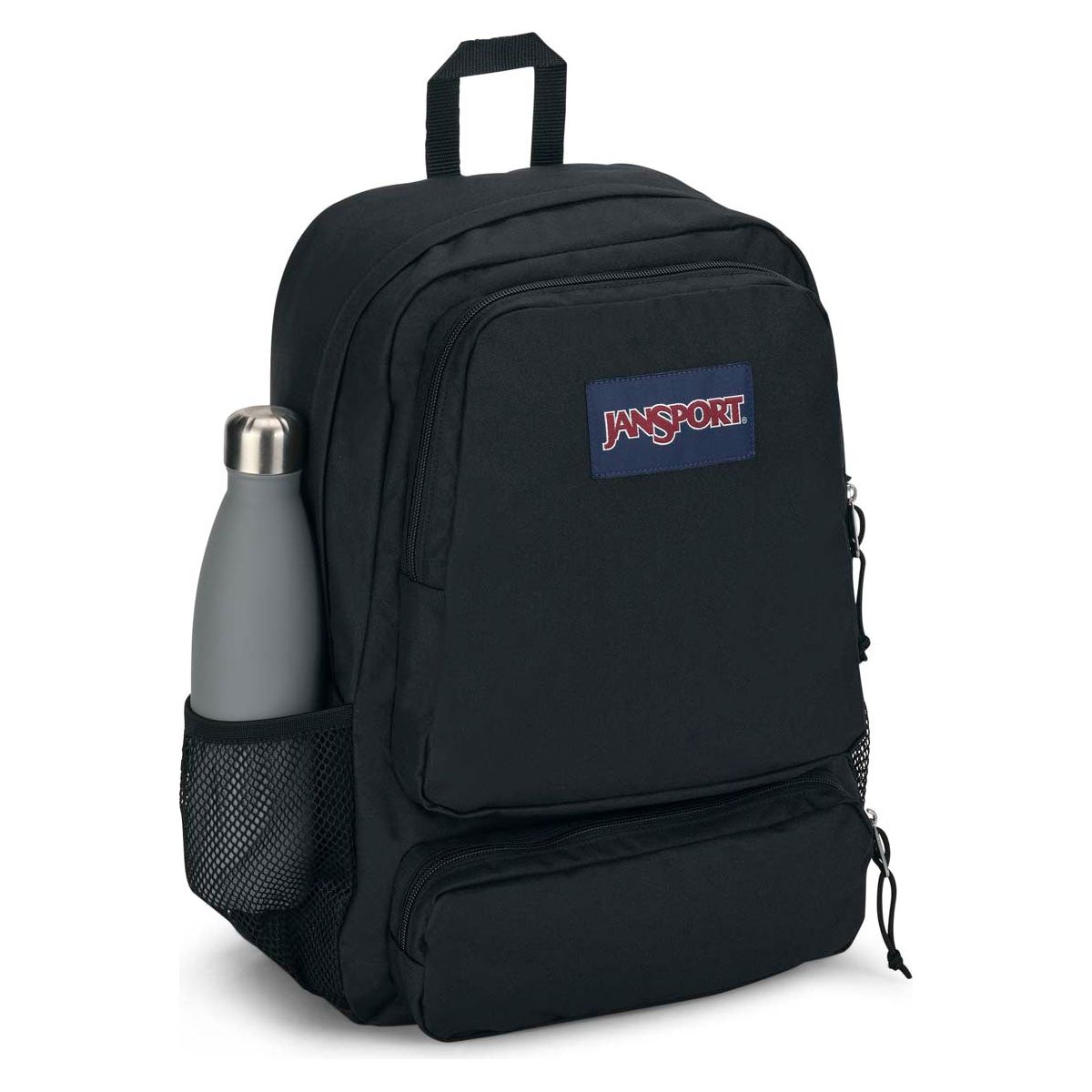 Sac à dos pour ordinateur portable Jansport Doubleton - Noir