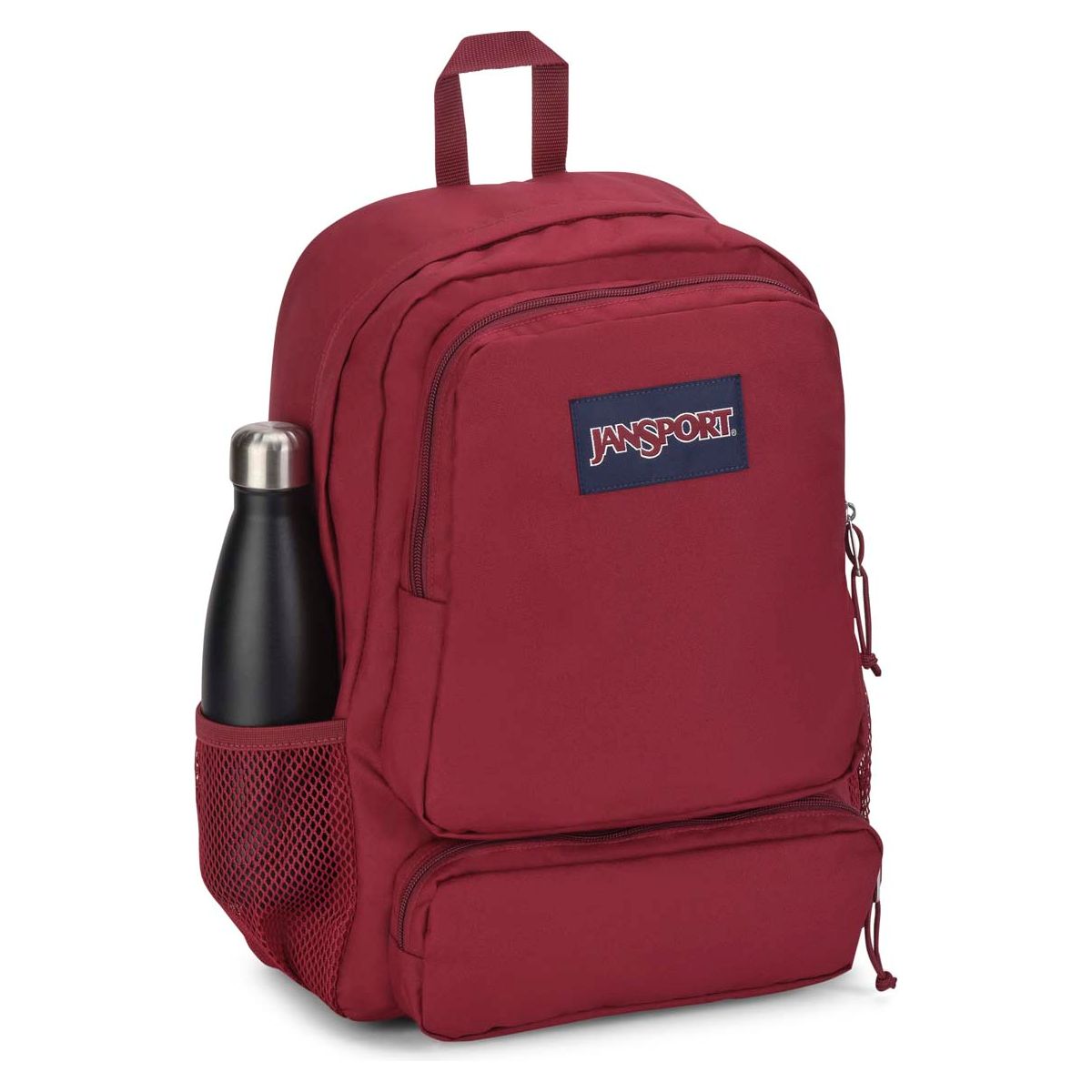 Jansport Doubleton Laptop Backpack - Russett Red