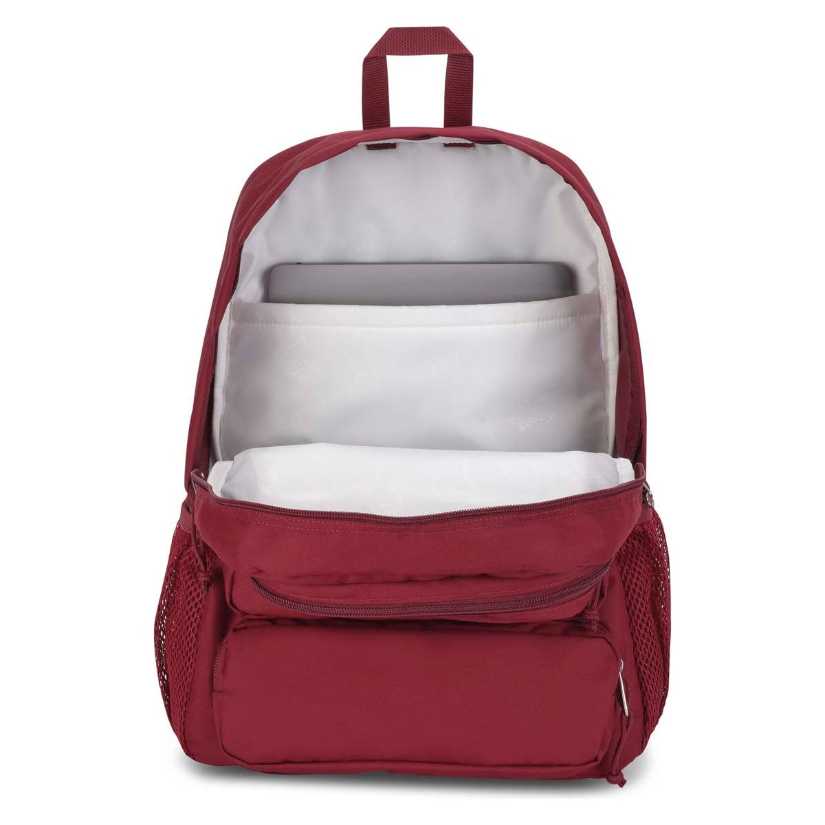 Jansport Doubleton Laptop Backpack - Russett Red