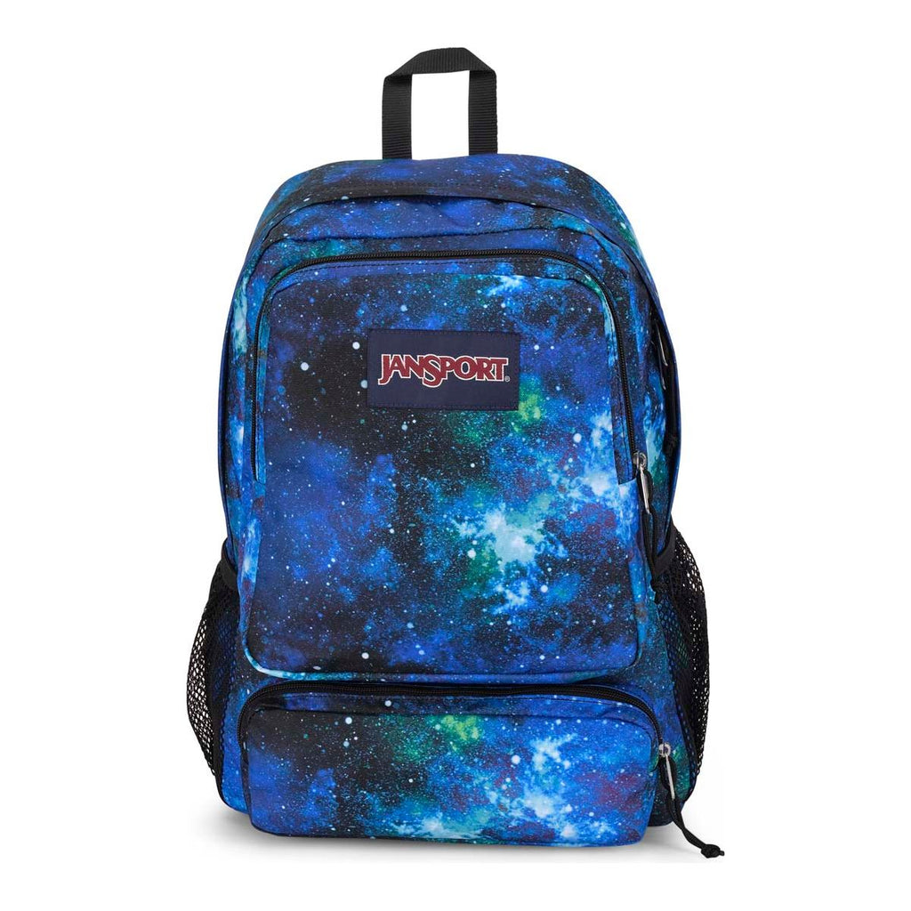 galaxy backpack jansport Laptop - Computer Bag with 2 Compartments, Ergonomic Shoulder Straps, 15 Laptop Sleeve, Haul Handle - Book Rucksack 25l Backpack Glitter Jansport Backpack
