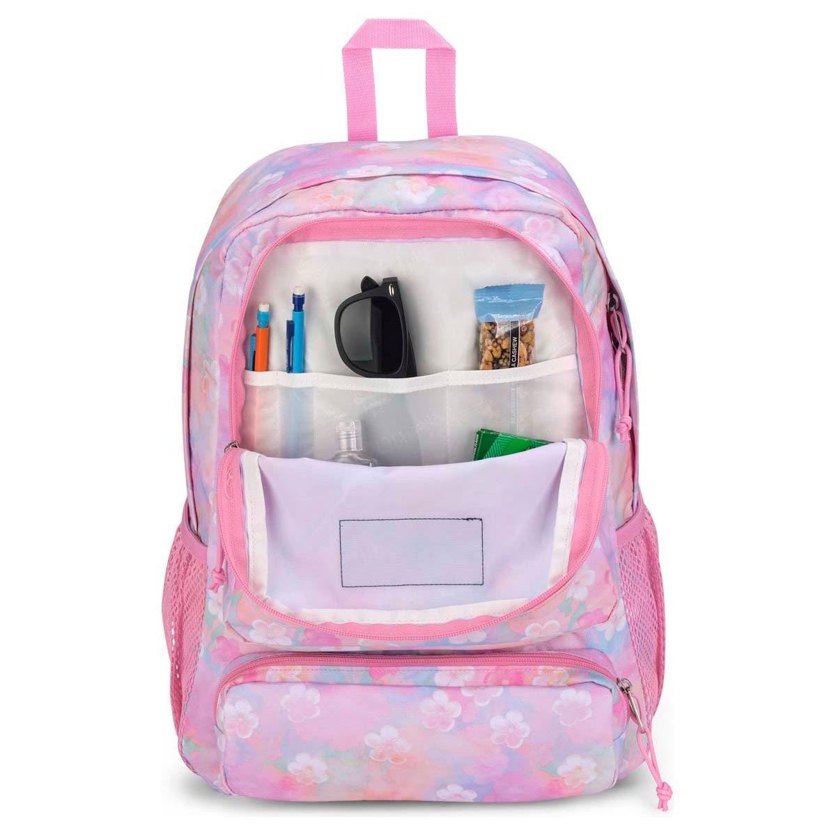 Jansport Doubleton Laptop Backpack - Neon Daisy