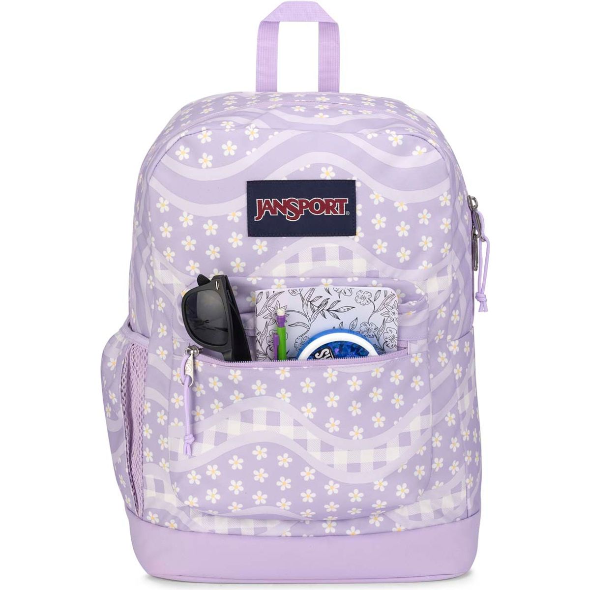 Jansport Cross Town Plus Laptop Backpack - Patchwork Waves