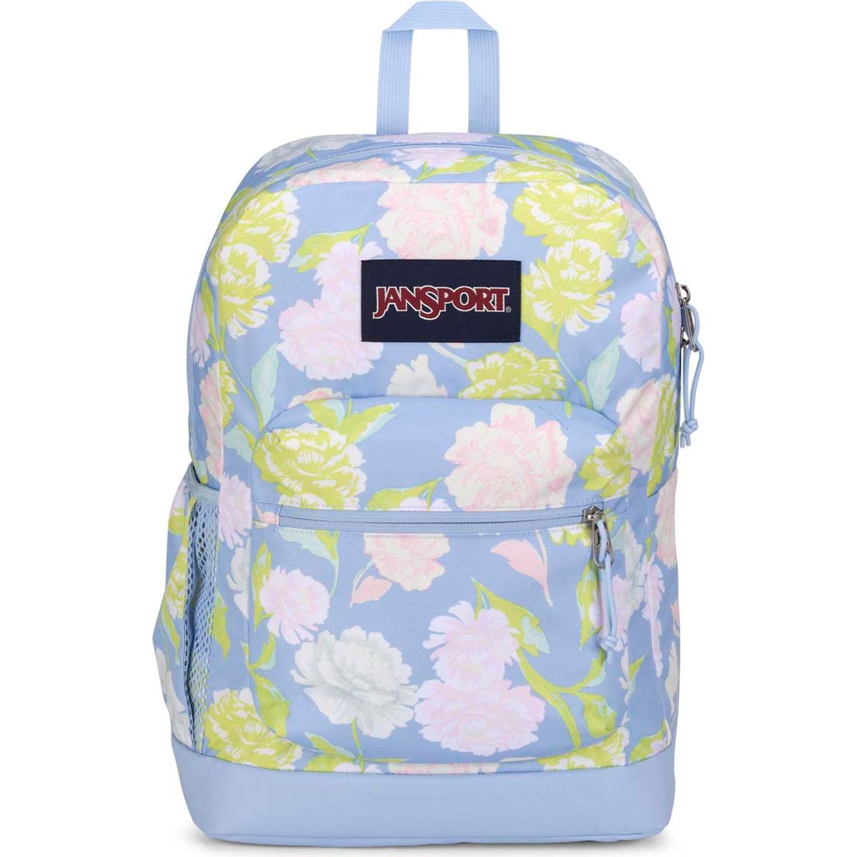 Jansport Cross Town Plus Sac à dos pour ordinateur portable – Tapisserie d'automne Hortensia