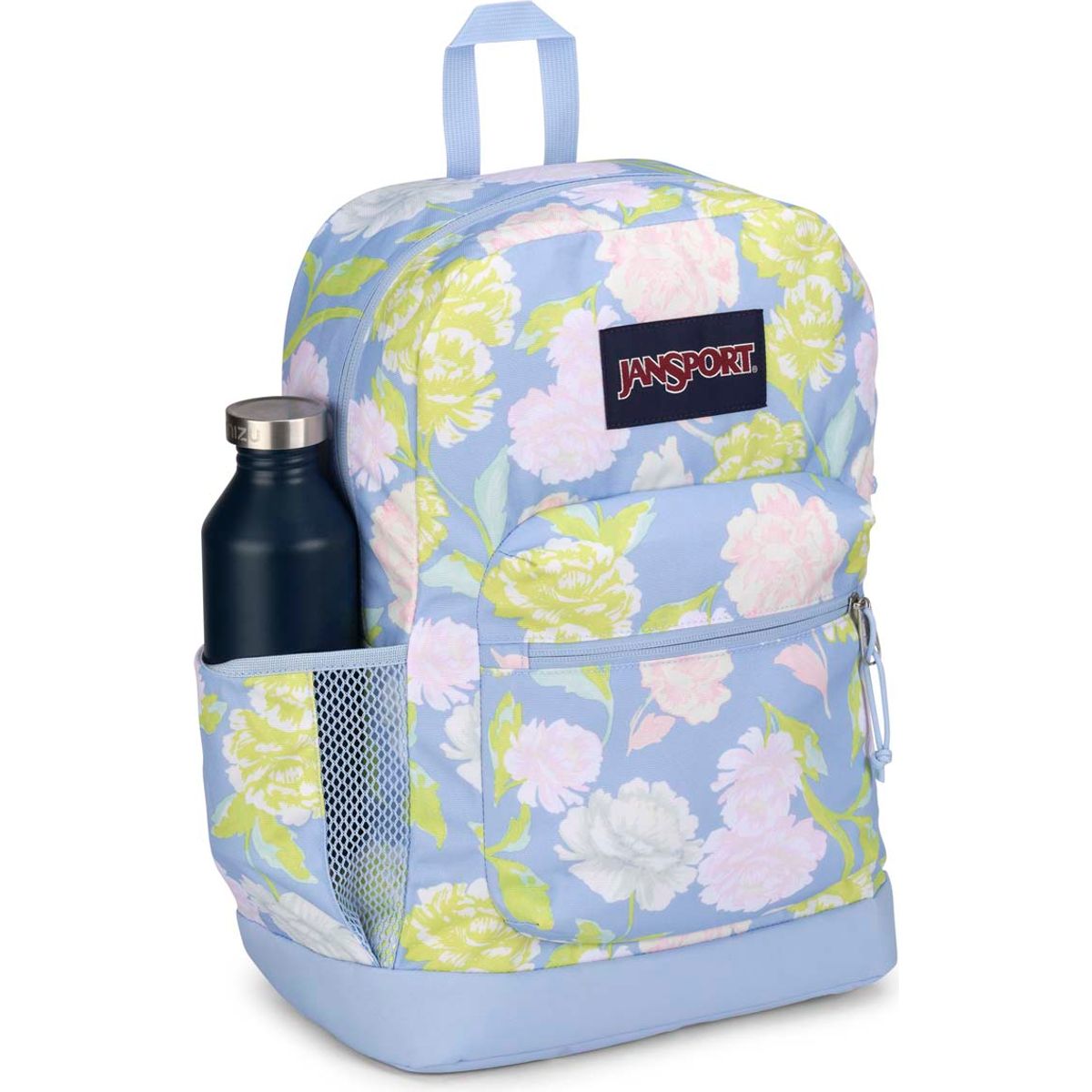 Jansport Cross Town Plus Sac à dos pour ordinateur portable – Tapisserie d'automne Hortensia