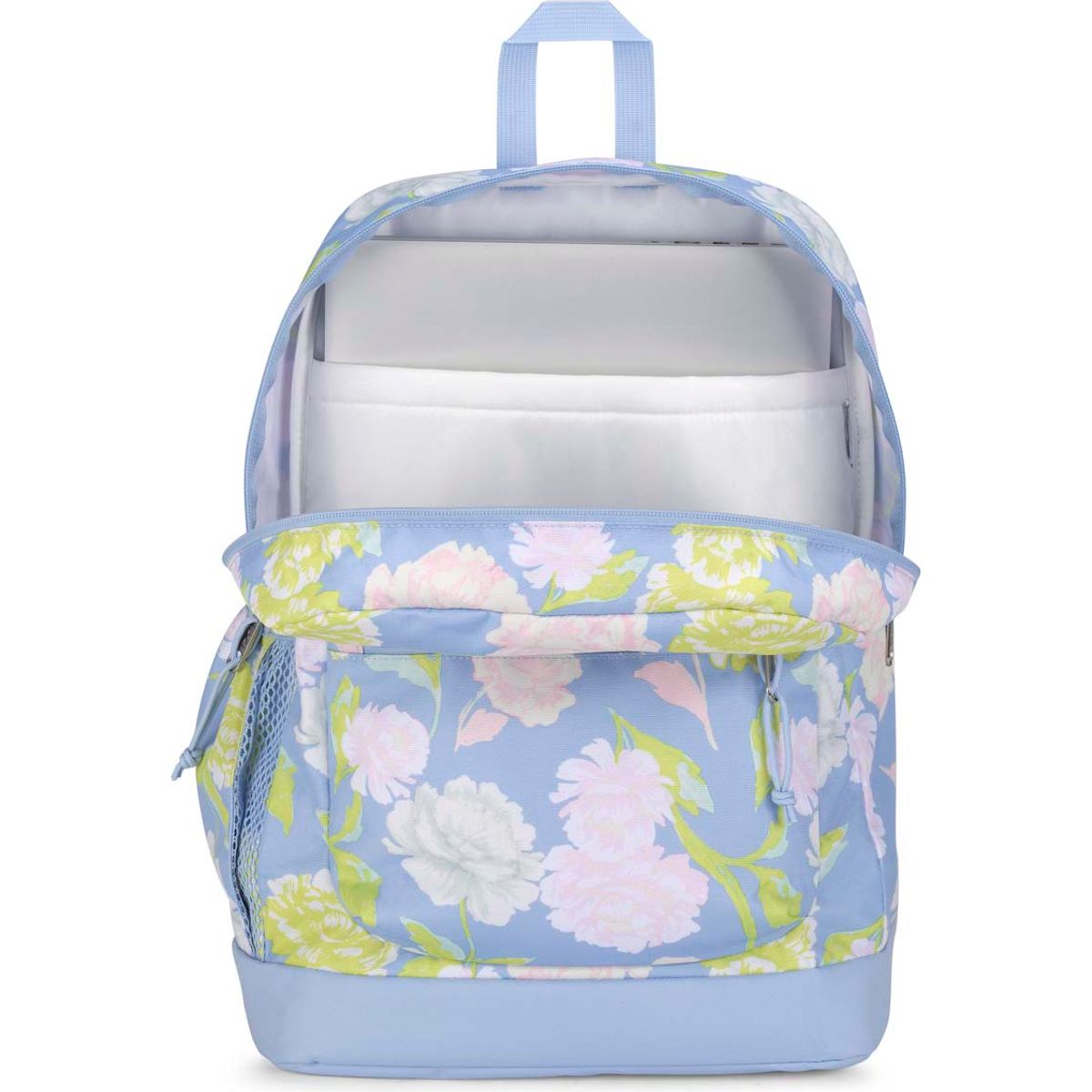 Jansport Cross Town Plus Sac à dos pour ordinateur portable – Tapisserie d'automne Hortensia