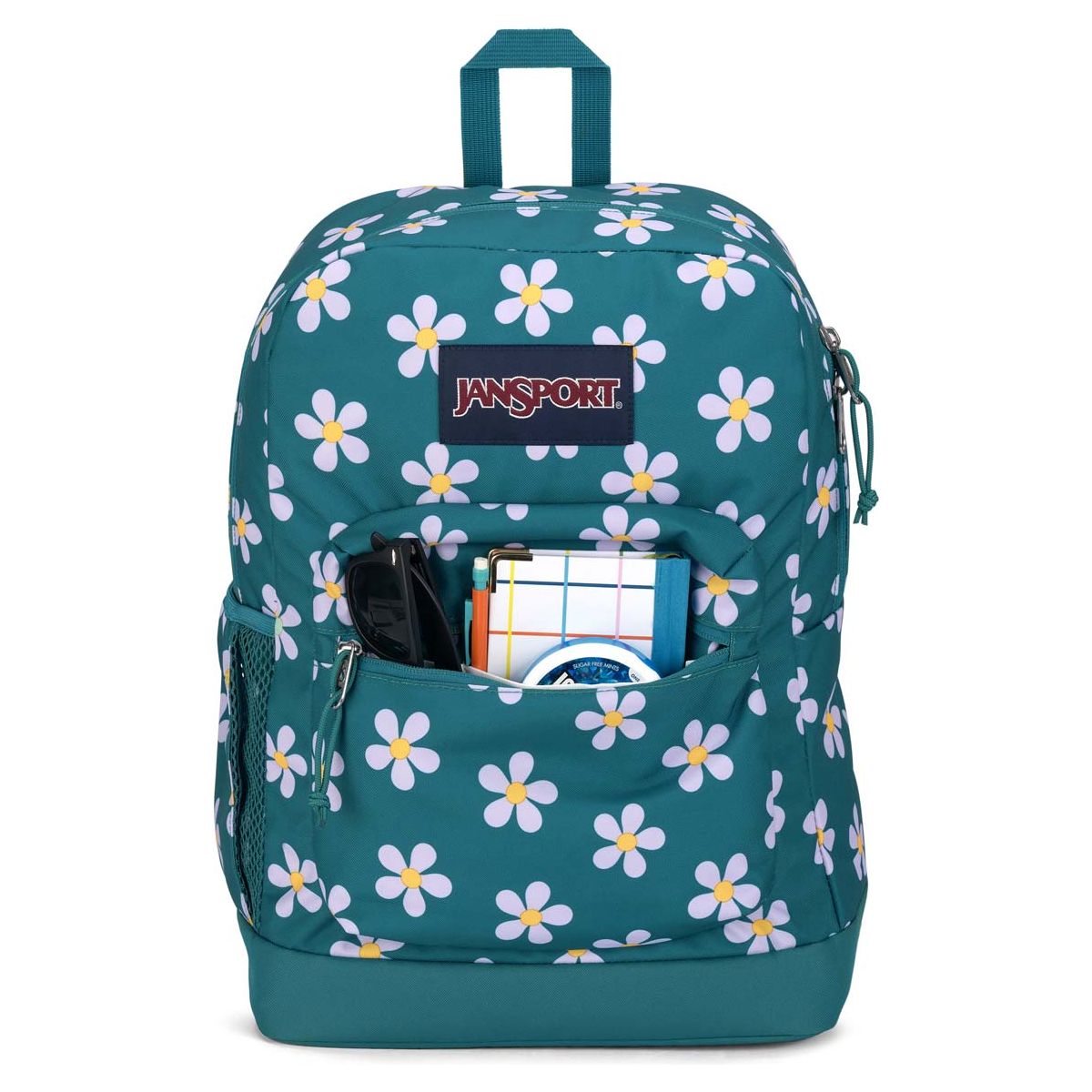 Sac à dos pour ordinateur portable Jansport Cross Town Plus - Pétales précieux