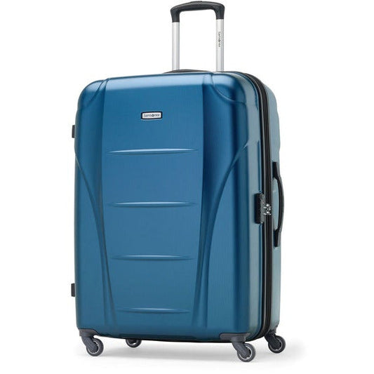 Grand bagage rigide extensible Winfield NXT Spinner de Samsonite - Bleu