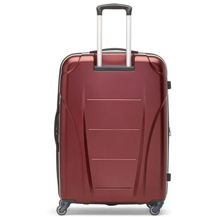 Grand bagage rigide extensible Samsonite Winfield NXT Spinner - Rouge foncé