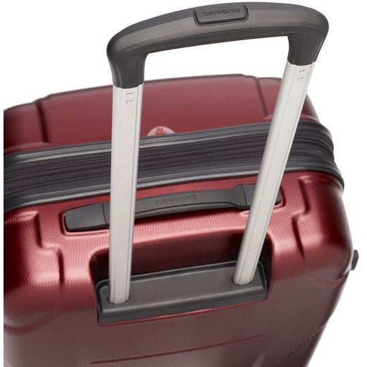 Grand bagage rigide extensible Samsonite Winfield NXT Spinner - Rouge foncé