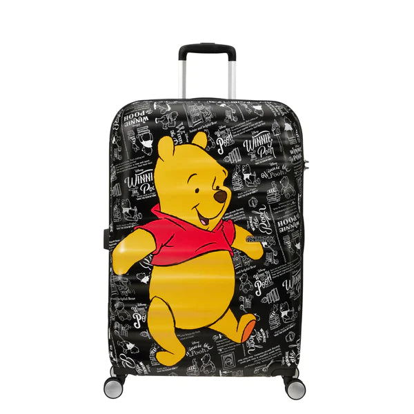 American Tourister Disney Wavebreaker Grand bagage rigide – Winnie l'ourson