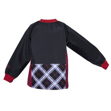 GEO 2-Years Smock - Black & Red