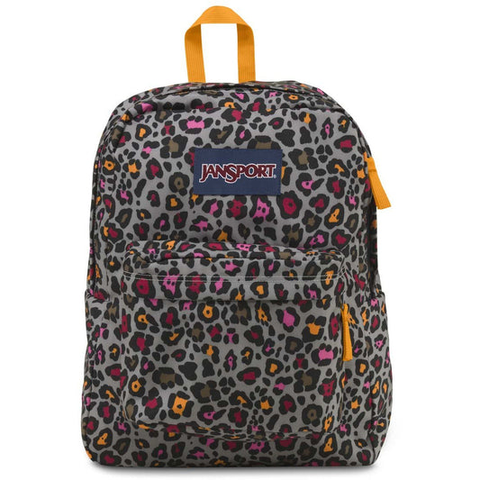 Sac à dos JanSport SuperBreak - Lapin Gris Lucy Léopard