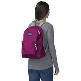 JanSport SuperBreak Backpack - Berrylicious Purple