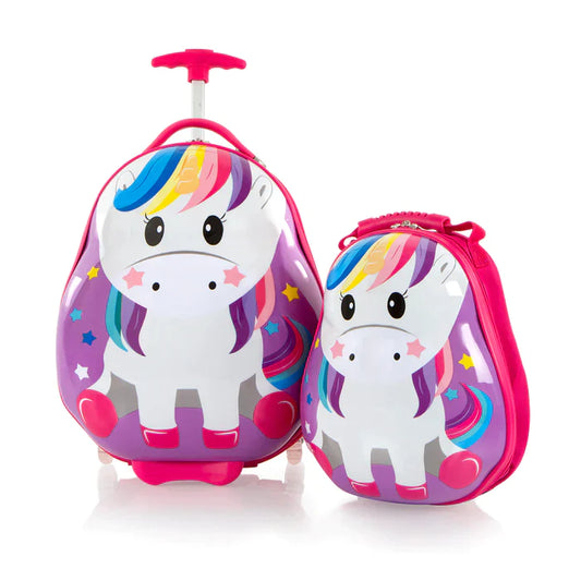 Heys Travel Tots Unicorn - Kids Luggage & Backpack Set