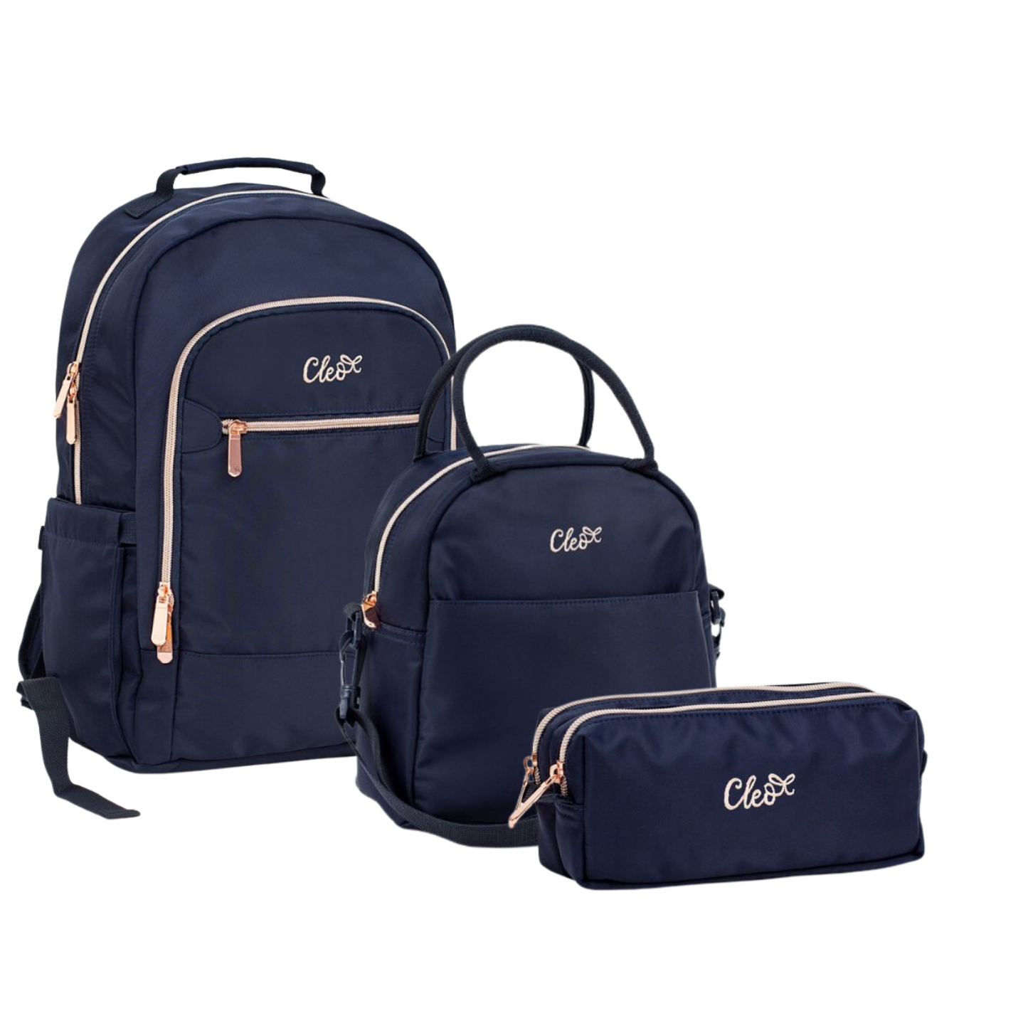 Cléo Backpack Set - Navy